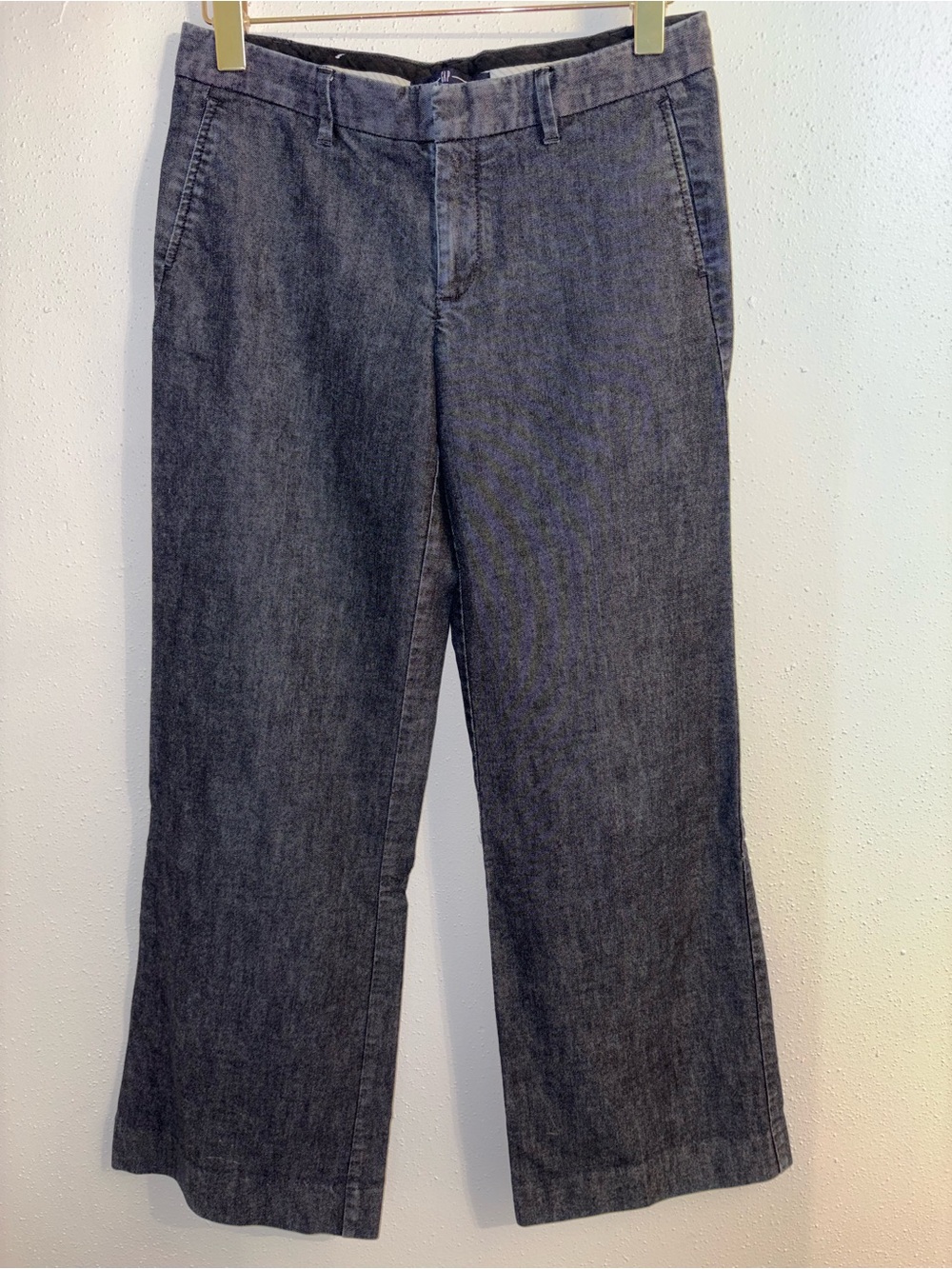 GAP Wide-Leg Trouser style Jeans in Dark Denim Blue